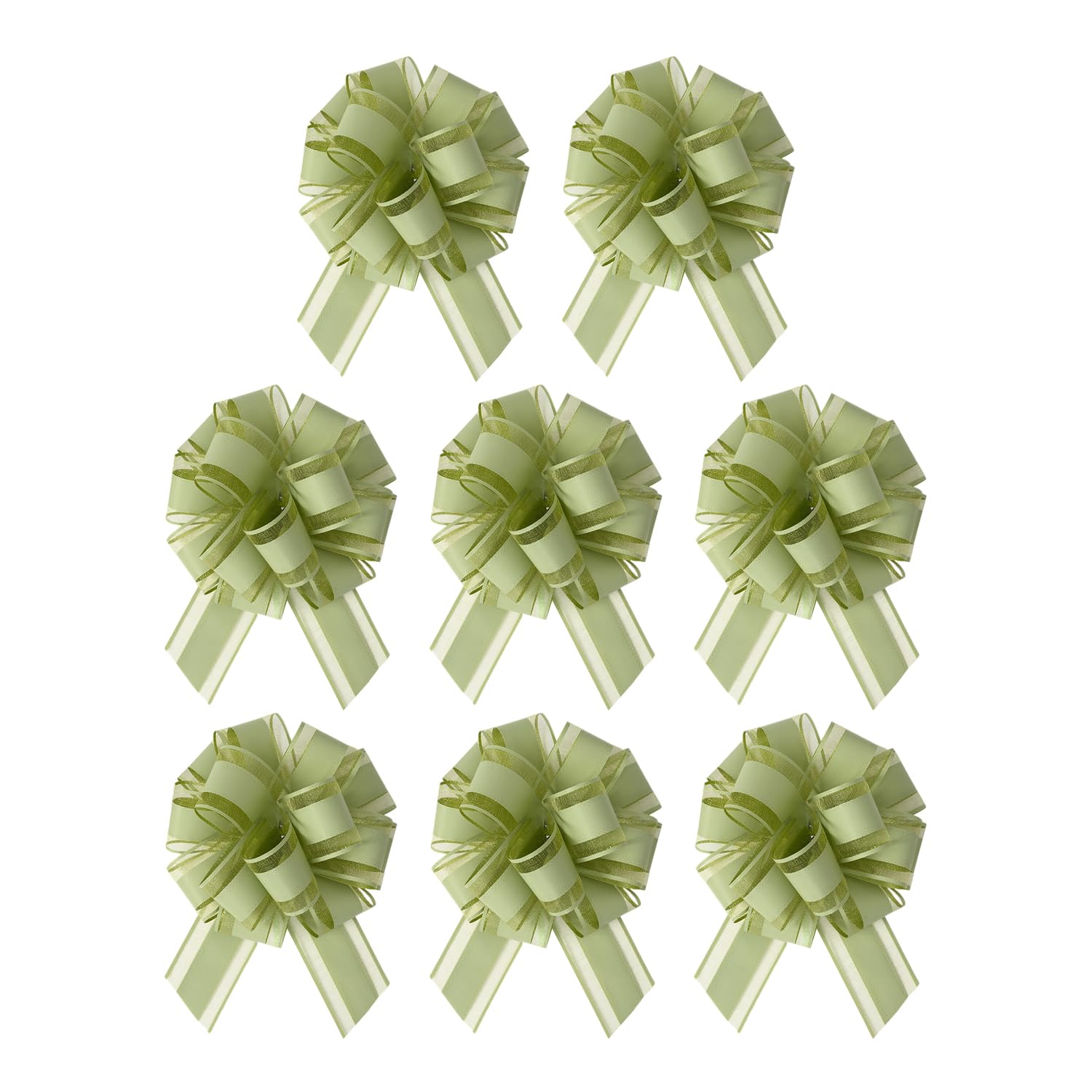 RNSKFG 8 Pieces Of Bow Lace, Creative Decorations, Gift Decoration Accessories, Wedding Arrangements, Party Supplies.