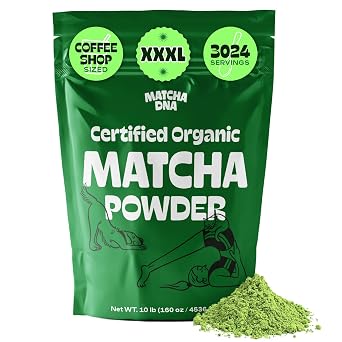 MATCHA DNA Certified Organic Matcha Green Tea Powder 160 oz BAG