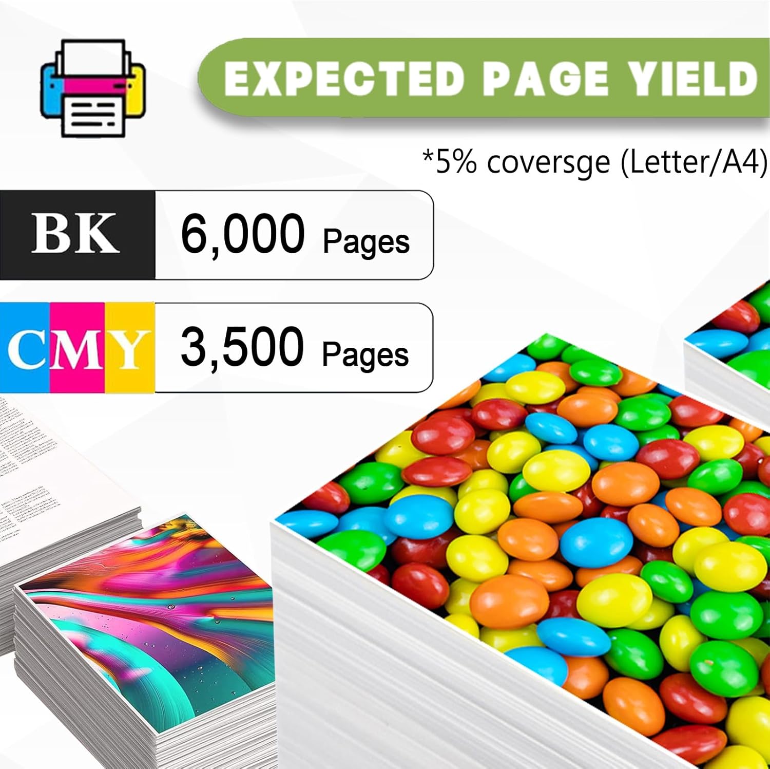 CLT-503L Toner Cartridge Compatible for Samsung CLT-503L CLT-K503L CLT-C503L CLT-M503L Toner Cartridges Work for Samsung SL-C3010ND SL-C3060FR SL-C306OND Printers