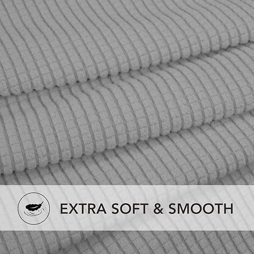 Miniatura 5 de PureFit - Funda elástica para sofá, jacquard, elastano, antideslizante, suave, protector de muebles lavable con espuma antideslizante y parte