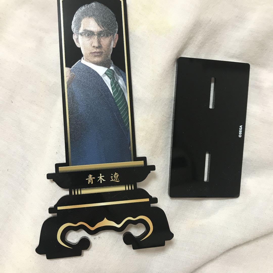 龍が如く 散った男たち展 アクリルブロック 青木遼 龍が如く 散っ