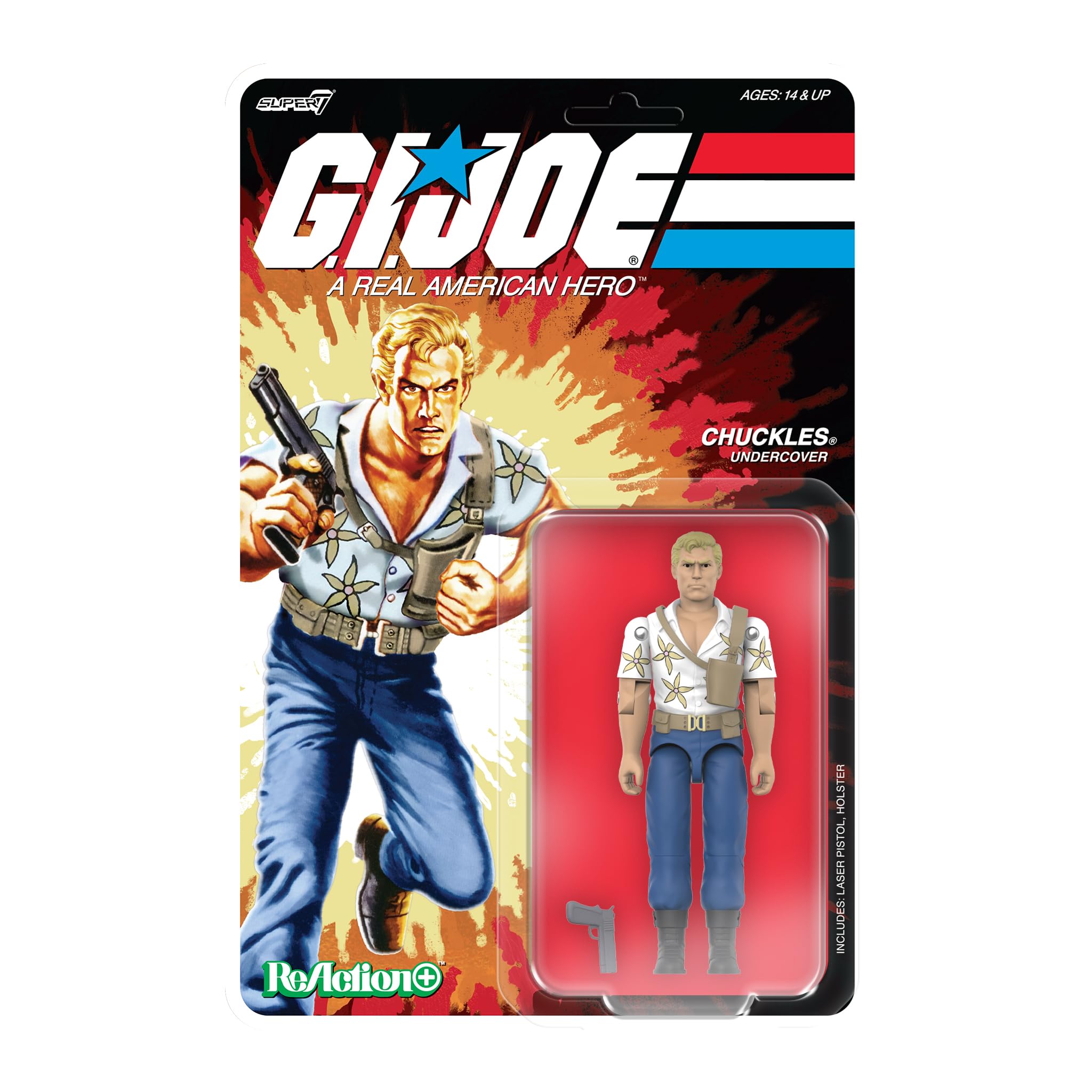 Amazon.com: Super7 Reaction+ G.I. Joe Chuckles (Movie) - 4