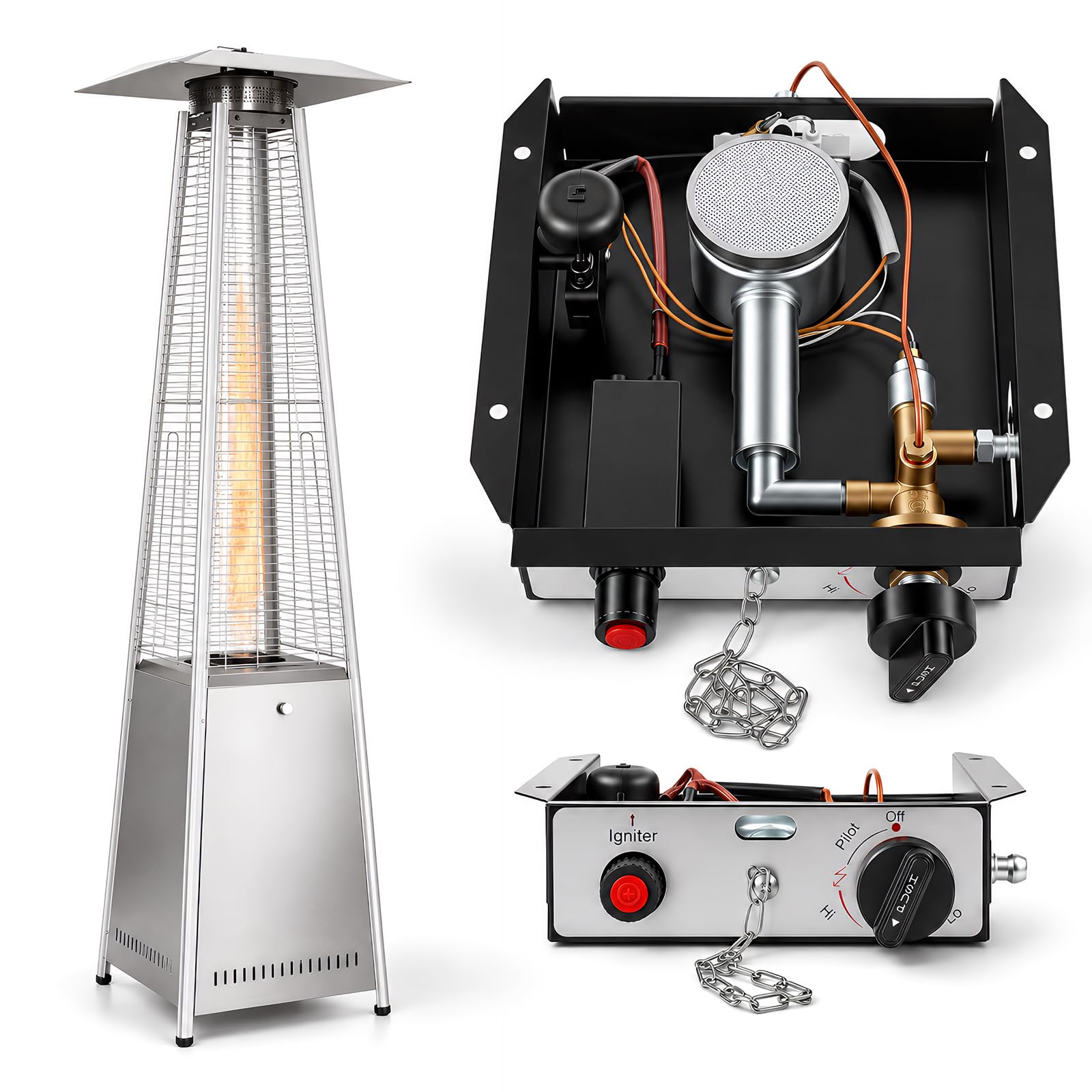 Kit De Remplacement Pour Chauffage Au Gaz, Modèle à 4 Trous