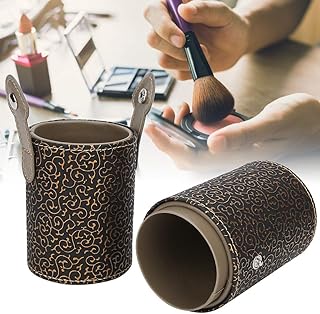 Organizador de brochas de maquillaje, contene...