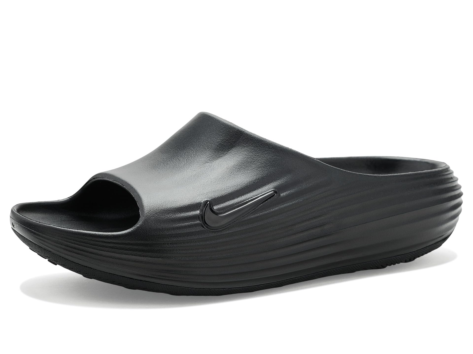 NIKE HV4479-001 REACTX REJUVEN8 Slide Men Black/Black-Black UK 9