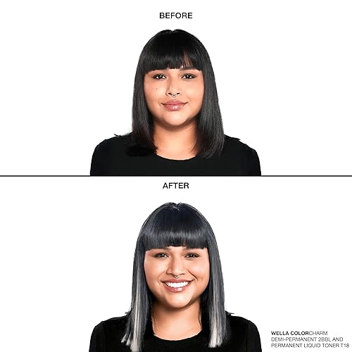 Miniatura 6 de Wella colorcharm Tinte semipermanente para el cabello, color 5WG castaño dorado cálido más claro, 2 onzas