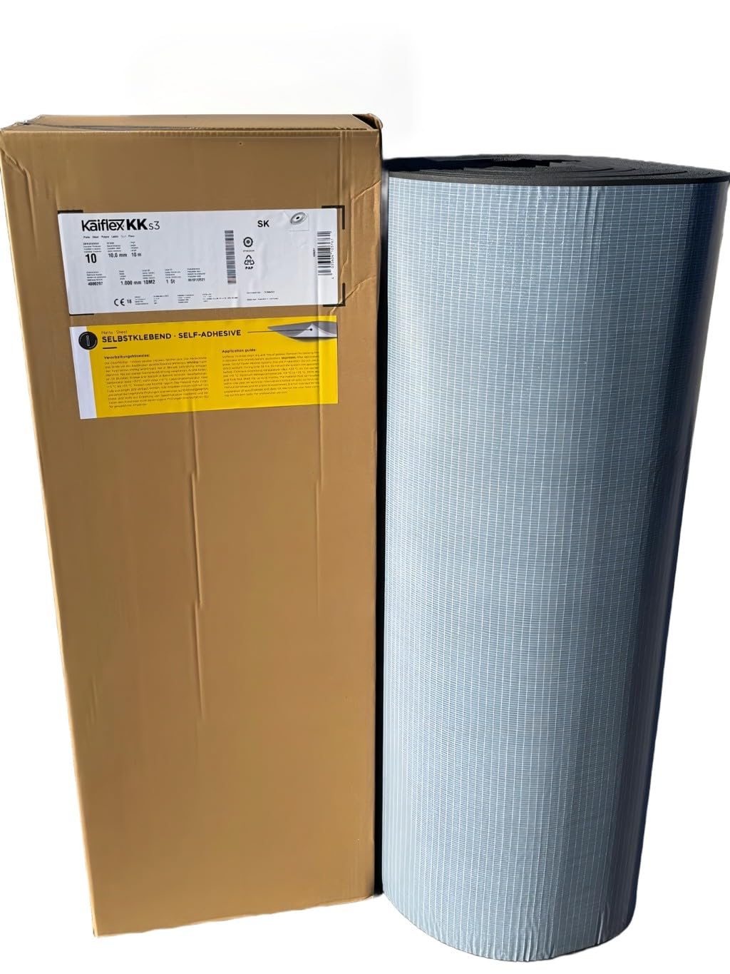 Kaiflex - isolant KK 10 mm/10m2 autocollant/carton pour volets roulants - camping-car