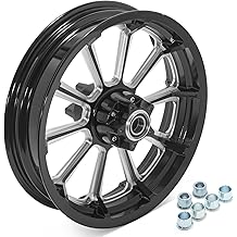 16"x3.5" Gloss Black Front Wheel Rim Tubeless For Harley Touring Bagger 1984-2008 Road King FLHR Electra Glide FLHT Street Glide FLHX Road Glide FLTR 97 98 99 00 01 02 03 04 05 06 07 08