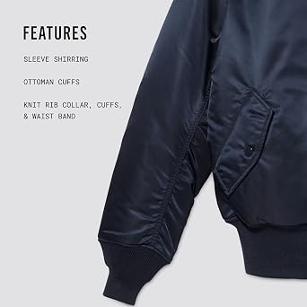 Alpha Industries MA-1 Bomber Flight Jacket - Fighter Pilot Flight Jacket