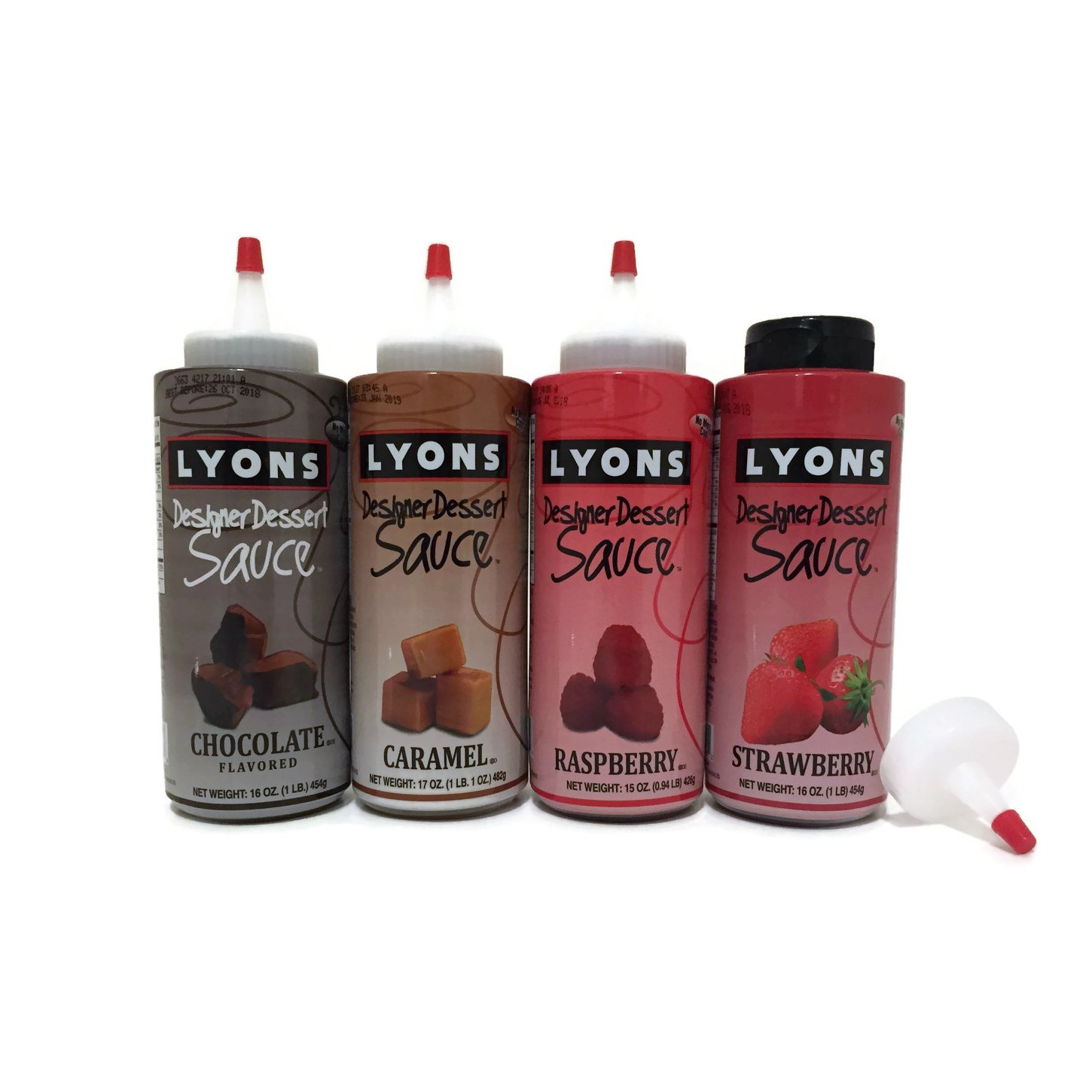 Lyons Designer Dessert Sauces Bundle (Chocolate, Caramel