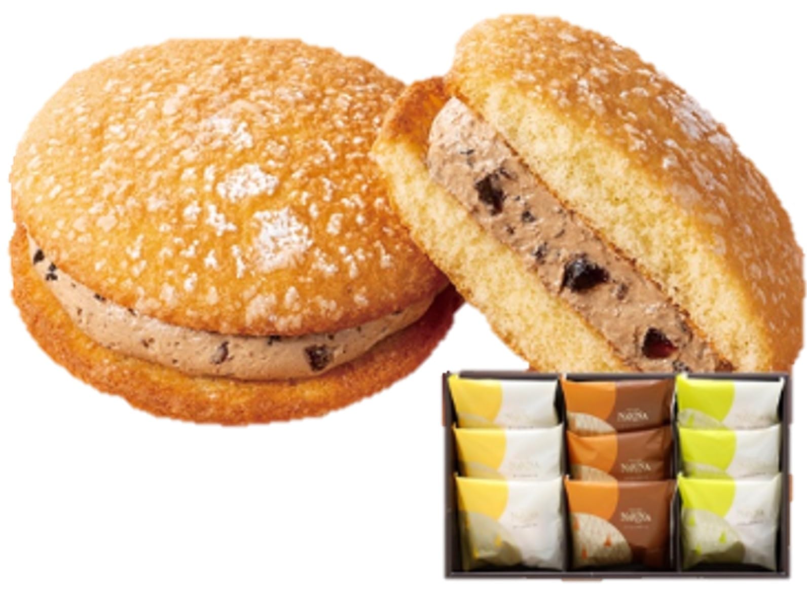 Amazon.co.jp: 亀屋万年堂 ナボナ 9個入り ブッセ 菓子 土産 : 食品  