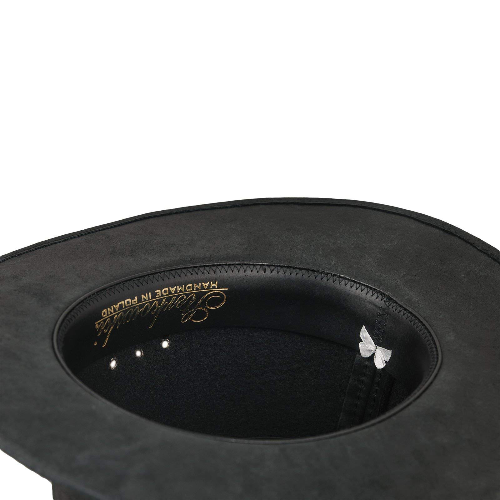 Sterkowski - Cappello da cowboy occidentale in pelle