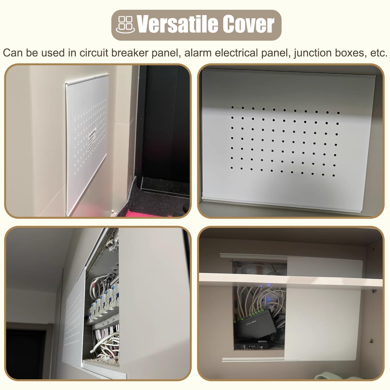 Copri Cassaforte a Muro Copertura per Quadro Elettrico Sottile da 0,5 Cm per Nascondere la Parete, Copertura per Scatola Interruttori Homeline per Decorazione Pittorica(Style/A,50x40cm(19 3/4x15 3/4")