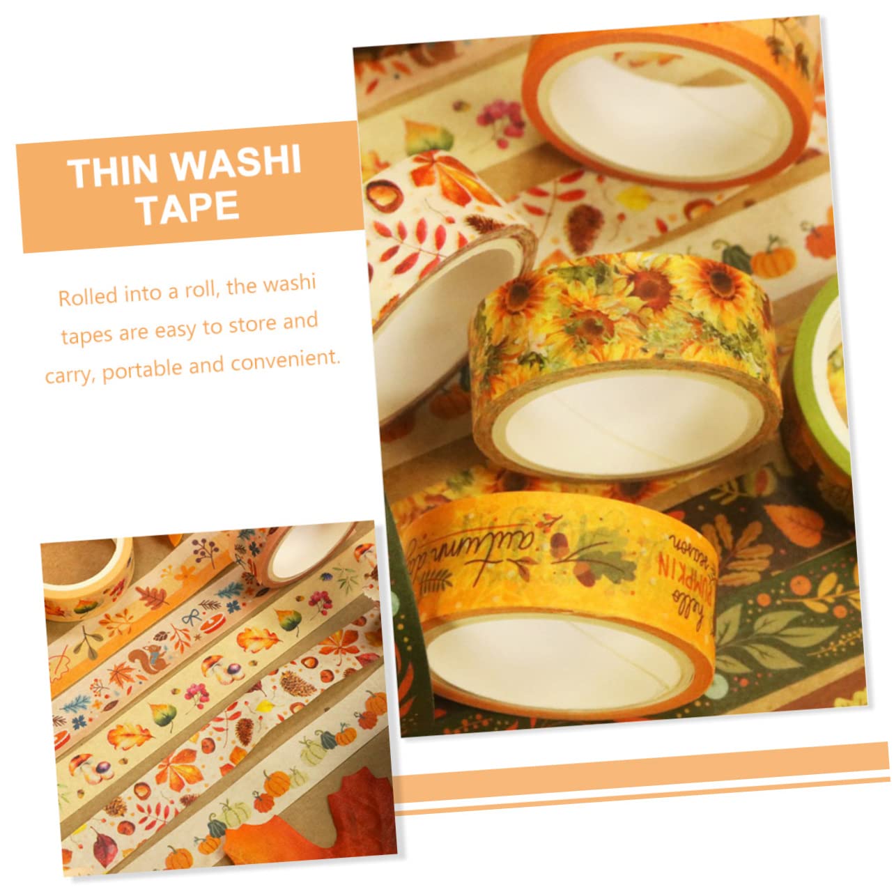 Ciieeo 40rollos Cinta Washi Para Scrapbooking Cinta Vintage Para Manualidades y Agendas