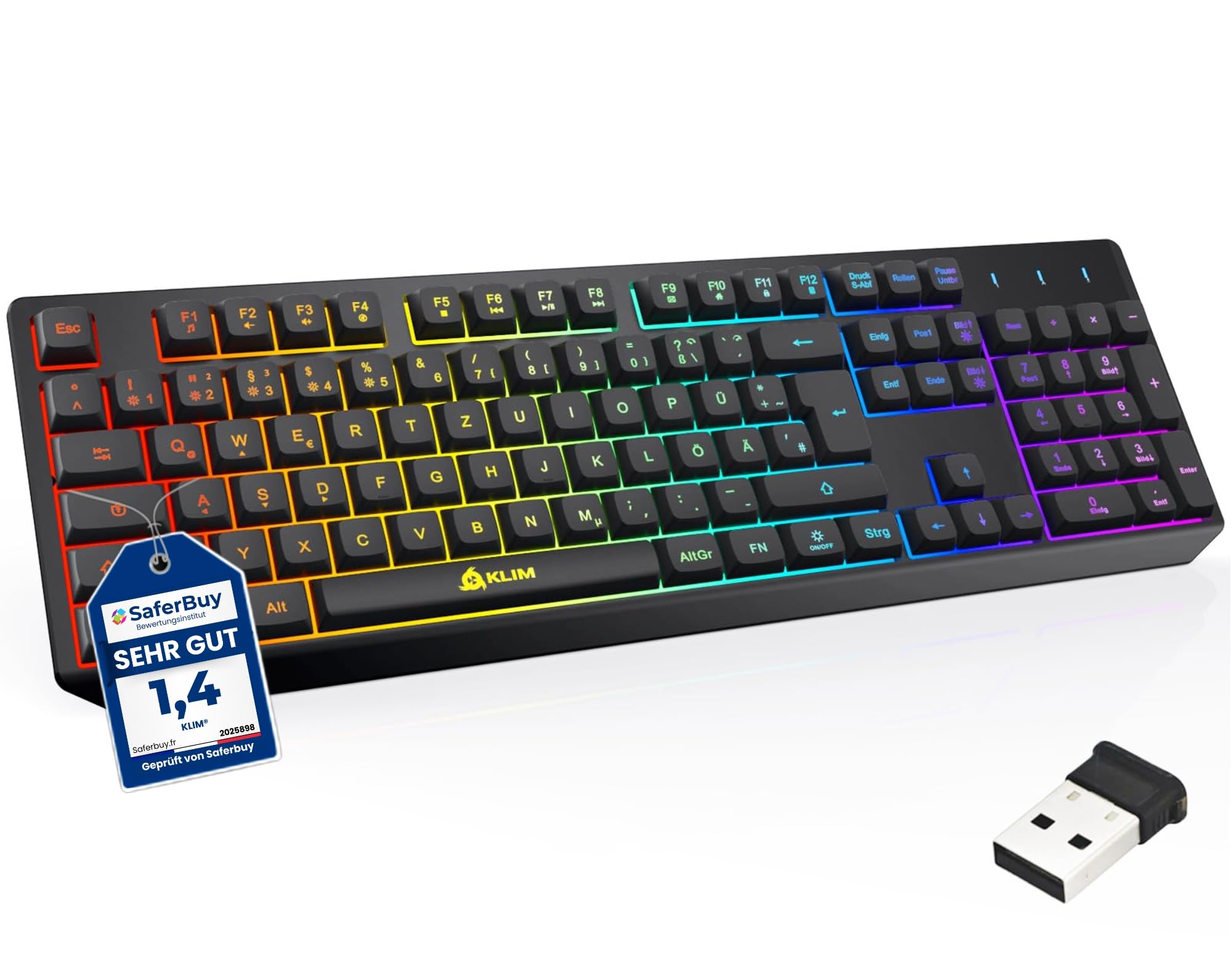 piano tastiera chroma wi-fi per videogiochi colorato con tasti backlit