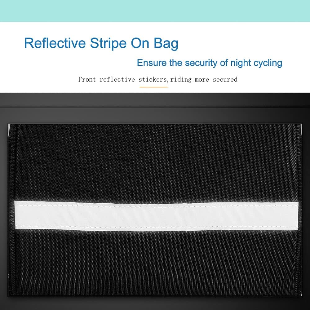 Mtlnkb Bike Handlebar Bag Large Bicycle Front Storage Pouch Bag Cycling Accessories Basket Bag : Sports & Outdoors