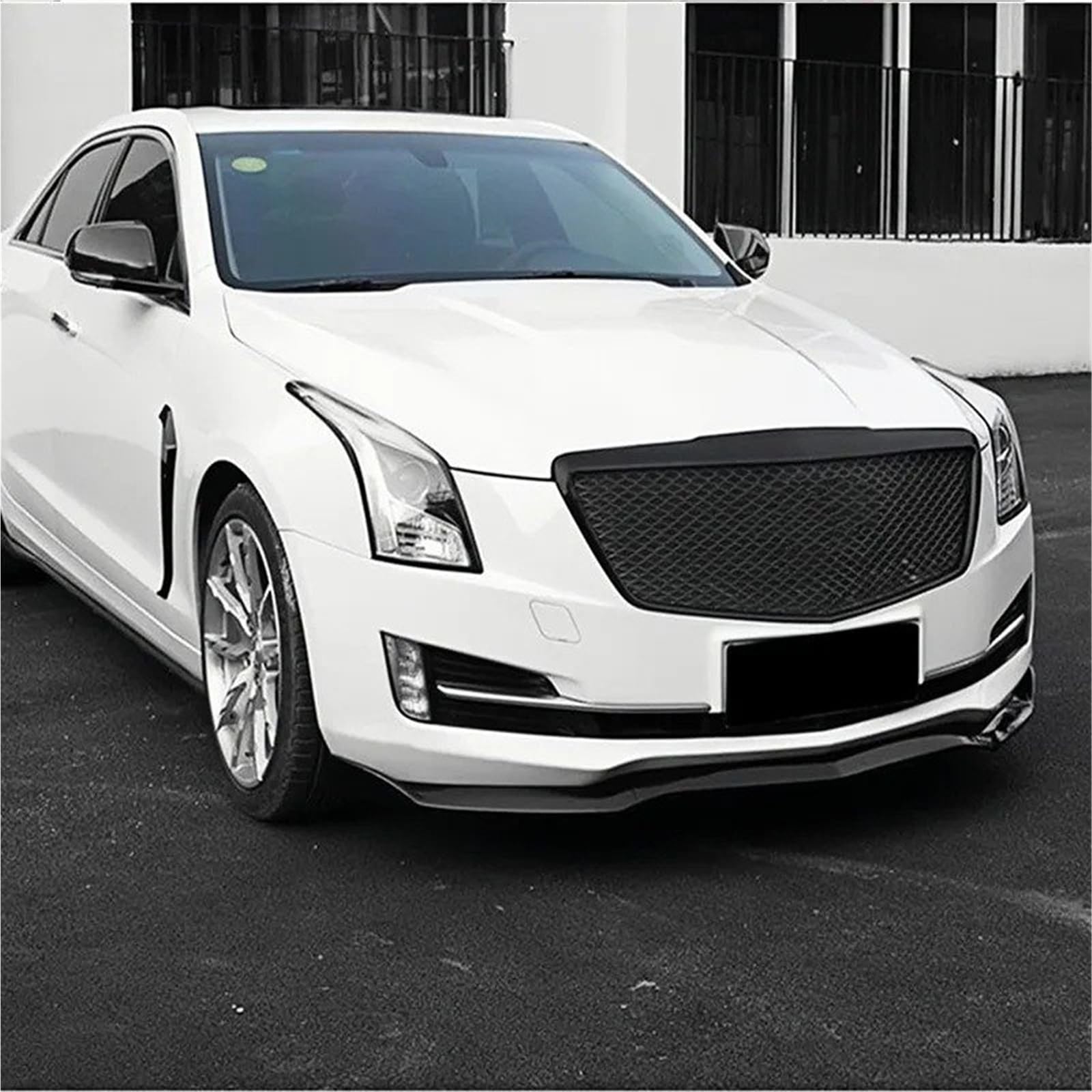 Auto Labbro Spoiler Auto Paraurti Anteriore Lip Spoiler Splitter Bodykit Tuning Per Cadillac ATS Base Per Il Lusso Per Premium Performance Sedan & Coupe