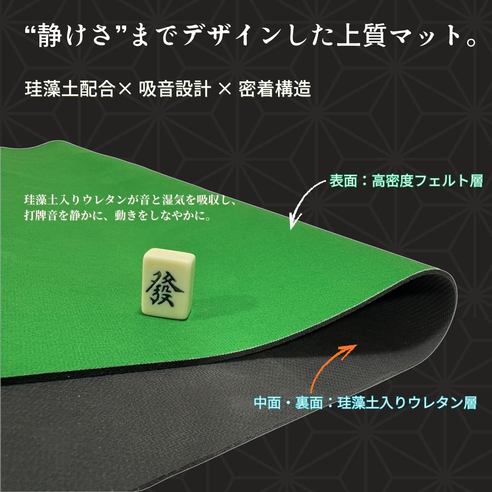 Amazon | 【 切って使える、ぴったり合う 】プロ雀士が監修した本格的