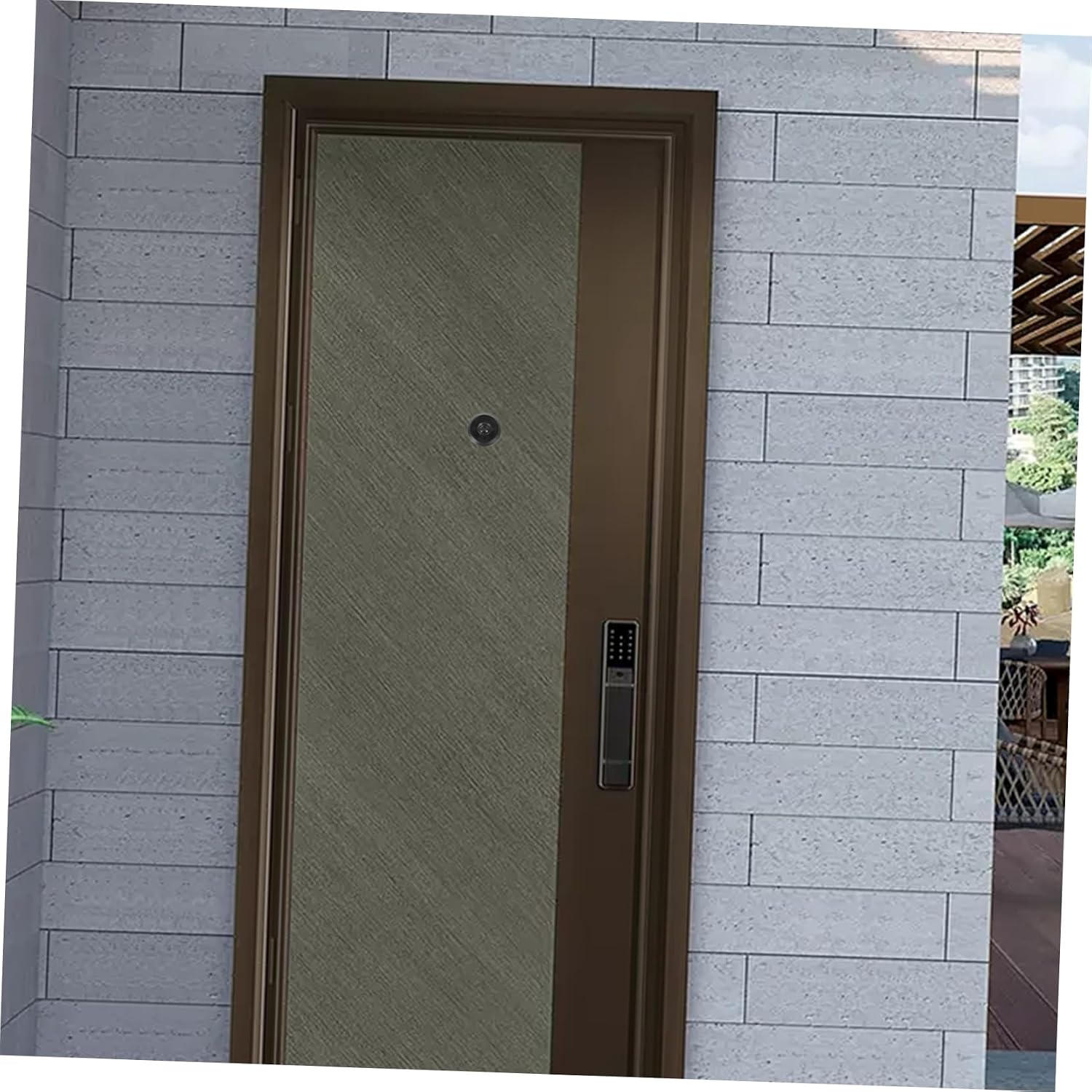 Artibetter Door Peephole Viewer Visual Cat Eye Privacy Security Peephole for Front Door