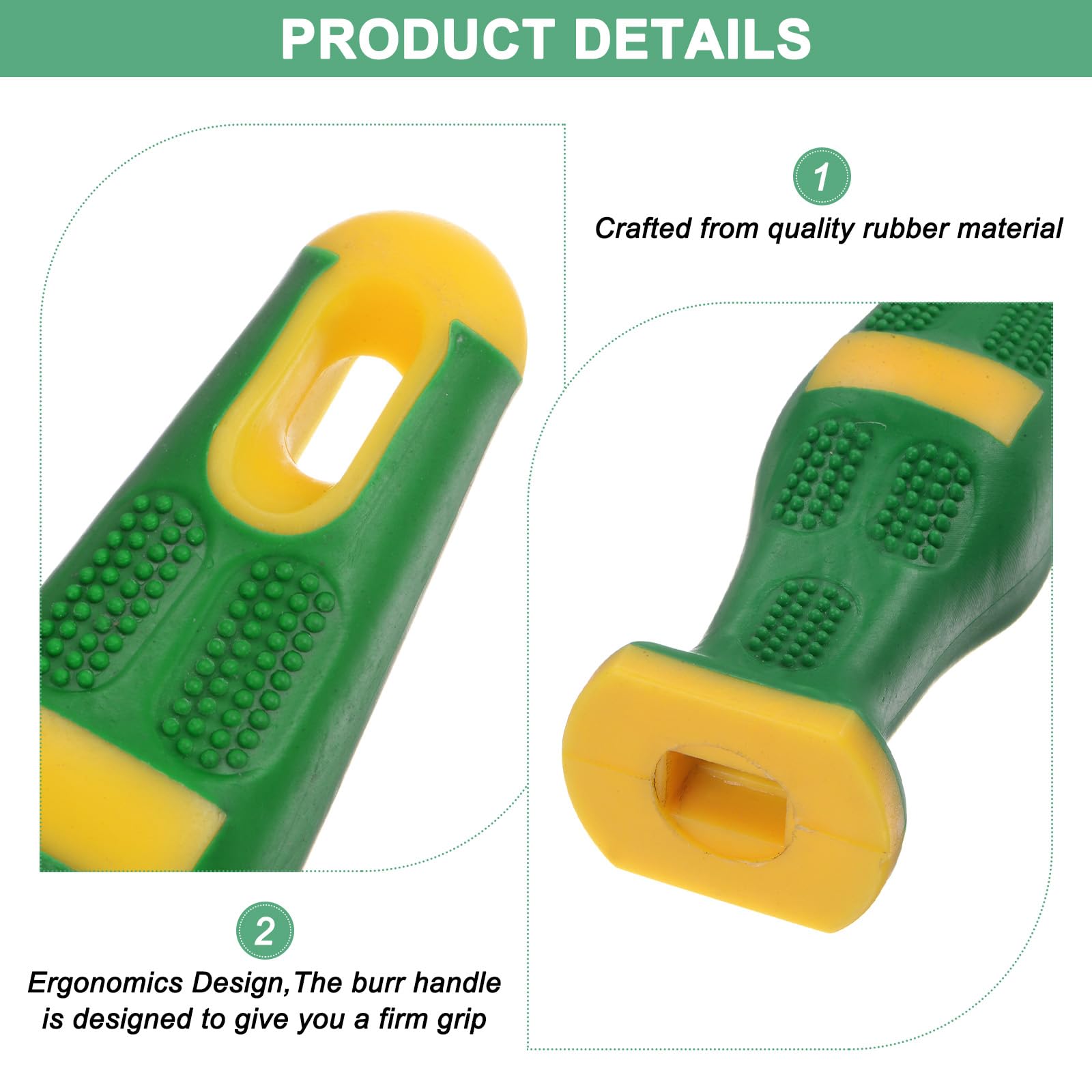 M METERXITY 3-Pack Rubber File Handle - Image 2