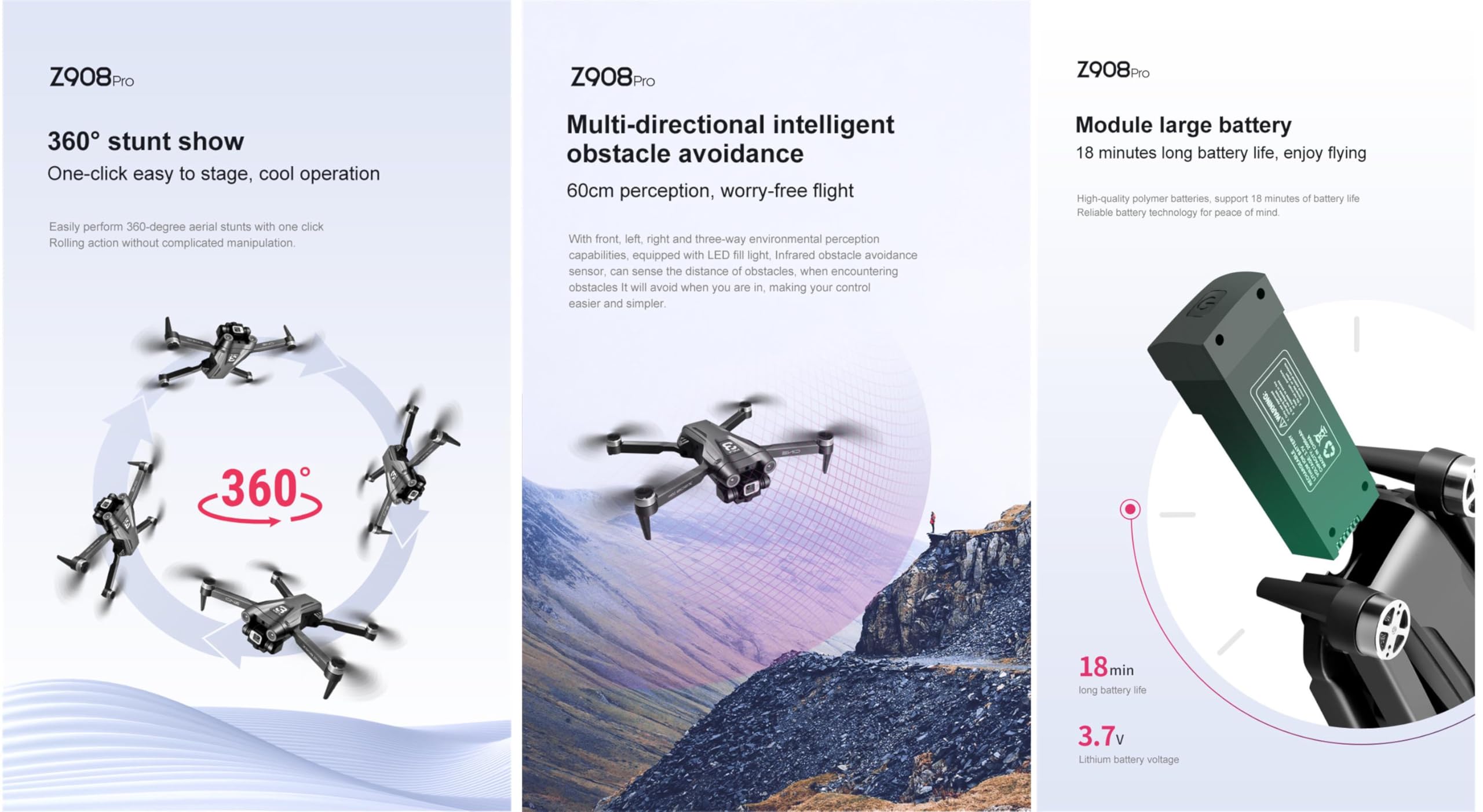 Z908 Pro Max Drone Profesjonalny silnik bezszczotkowy 8K GPS Dual HD Fotografia lotnicza FPV Unikanie przeszkód Quadrotor UAV