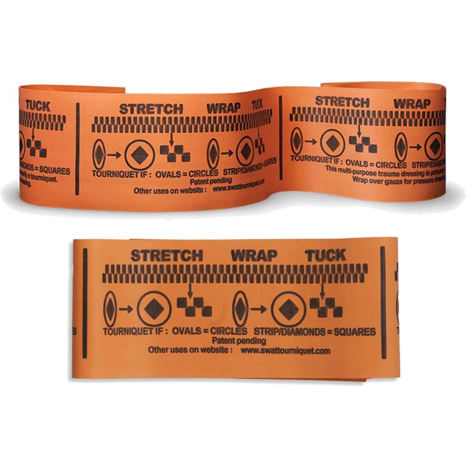 Swat-T® - Vendaje elástico de primeros auxilios para rescate de emergencia, control de palas y torniquetes