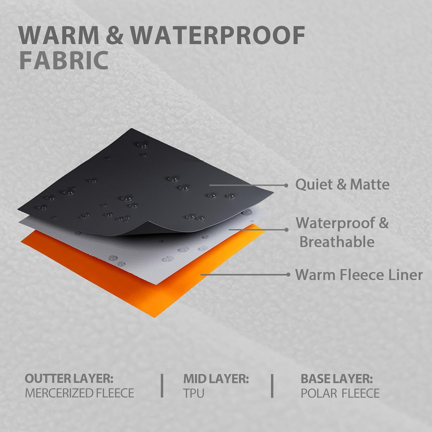 LOOGU Mens Camo Hunting Vest Fleece Lined Water Resistant Outdoor Fishing Outwear - Image 5