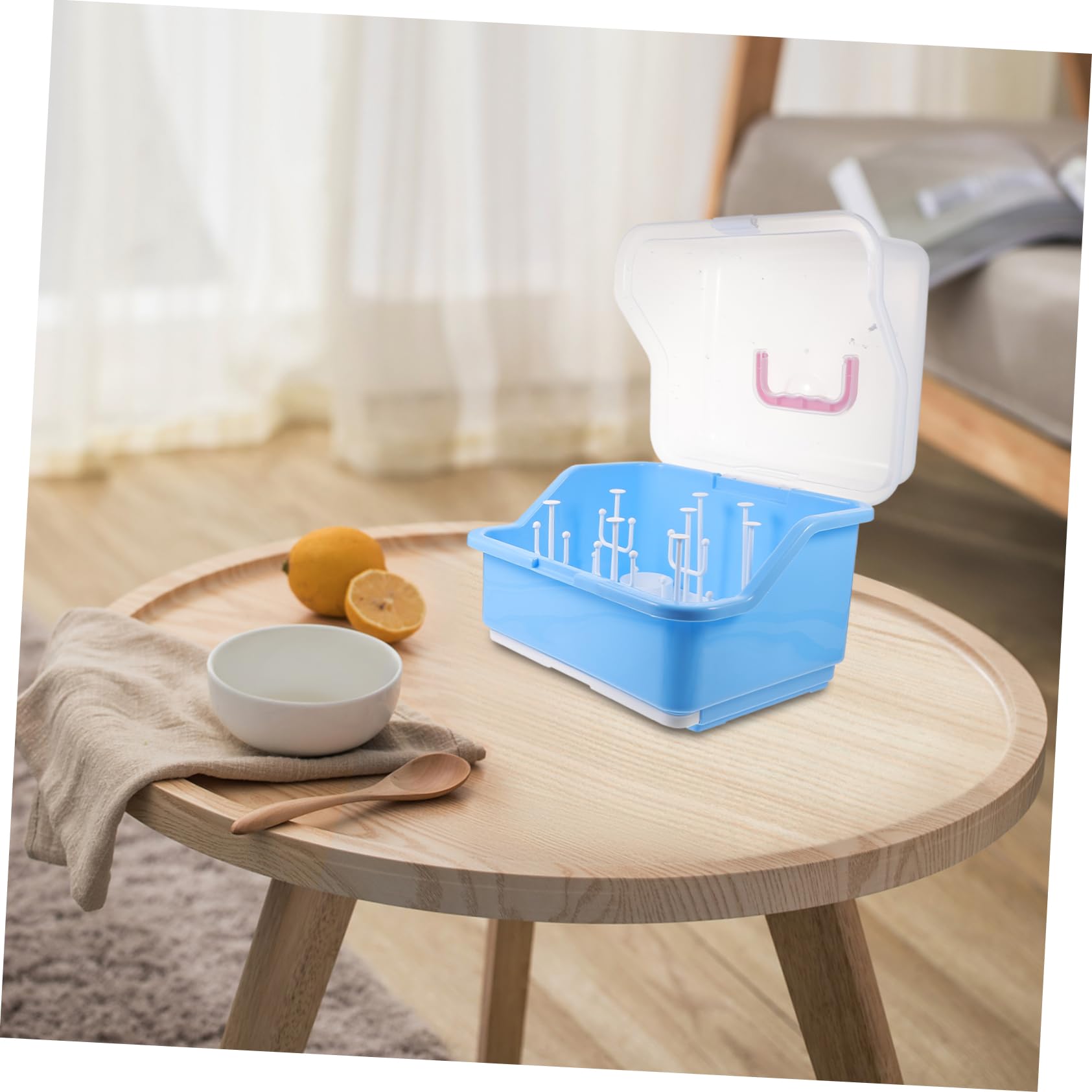 BESTonZON Box Für Babyflaschen Milchflaschenregal Flaschen Für Babyflaschen Abtropfgestell Für Babyflaschen Trockner Für Tassen Wäscheständer Für Babyflaschen Geschirrregal Tragbarer