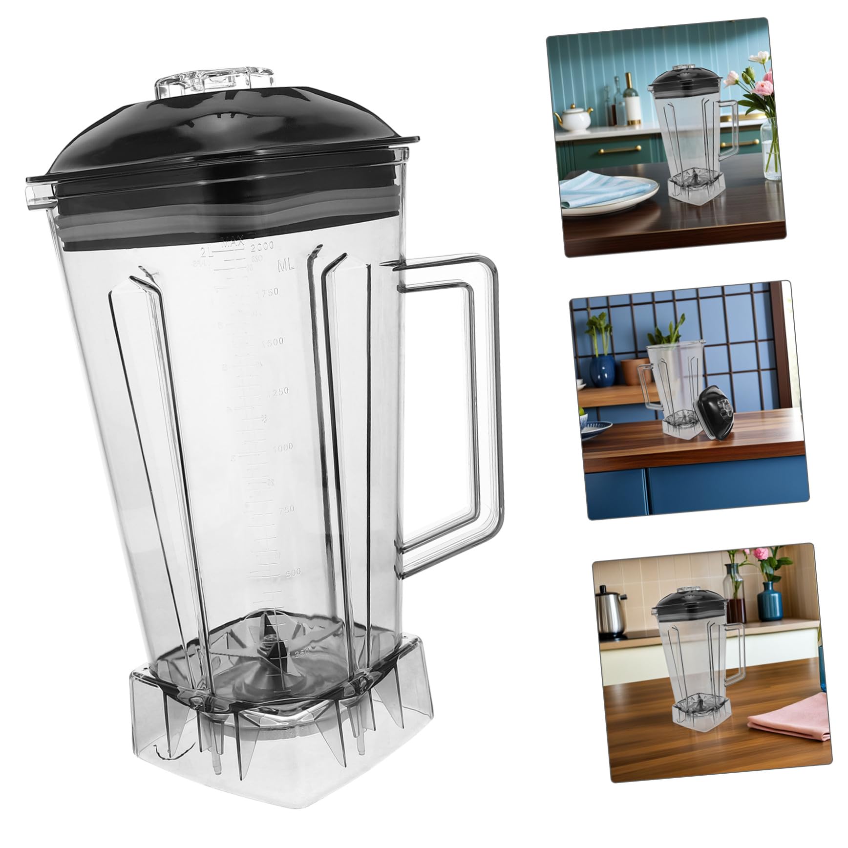 LIFKOME Blender Do Koktajli Blendery Komercyjne Do Dzbanek Na Sok Wymienny Kubek Pojemnik Na Koktajle Kubek Stali Nierdzewnej