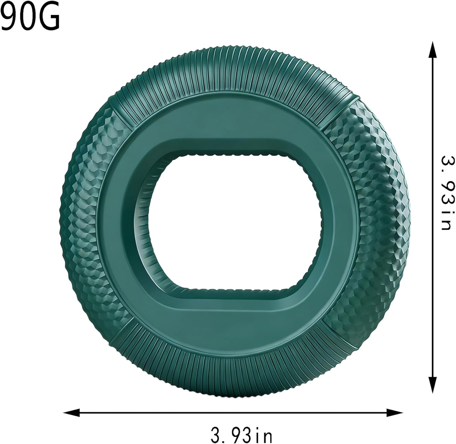 Golf Club Head Weight Ring – Slide-On Training Accessory to Improve Swing Tempo & Stability for Drivers, Woods and Irons(2PACK)