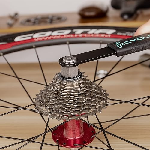 Miniatura 4 de Juegos de herramientas de extracción de cassette - Llave de cadena y herramienta de anillo de bloqueo para instalación y extracción de cassette