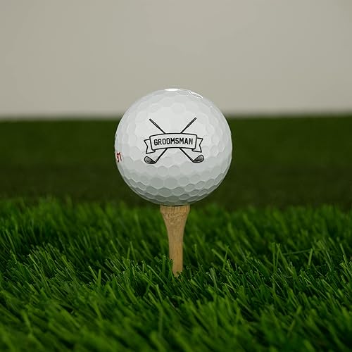 Miniatura 2 de Pelotas de golf personalizadas, 1 docena, Wilson, diseños personalizados para padrinos, mejor hombre, ushers, oficiales