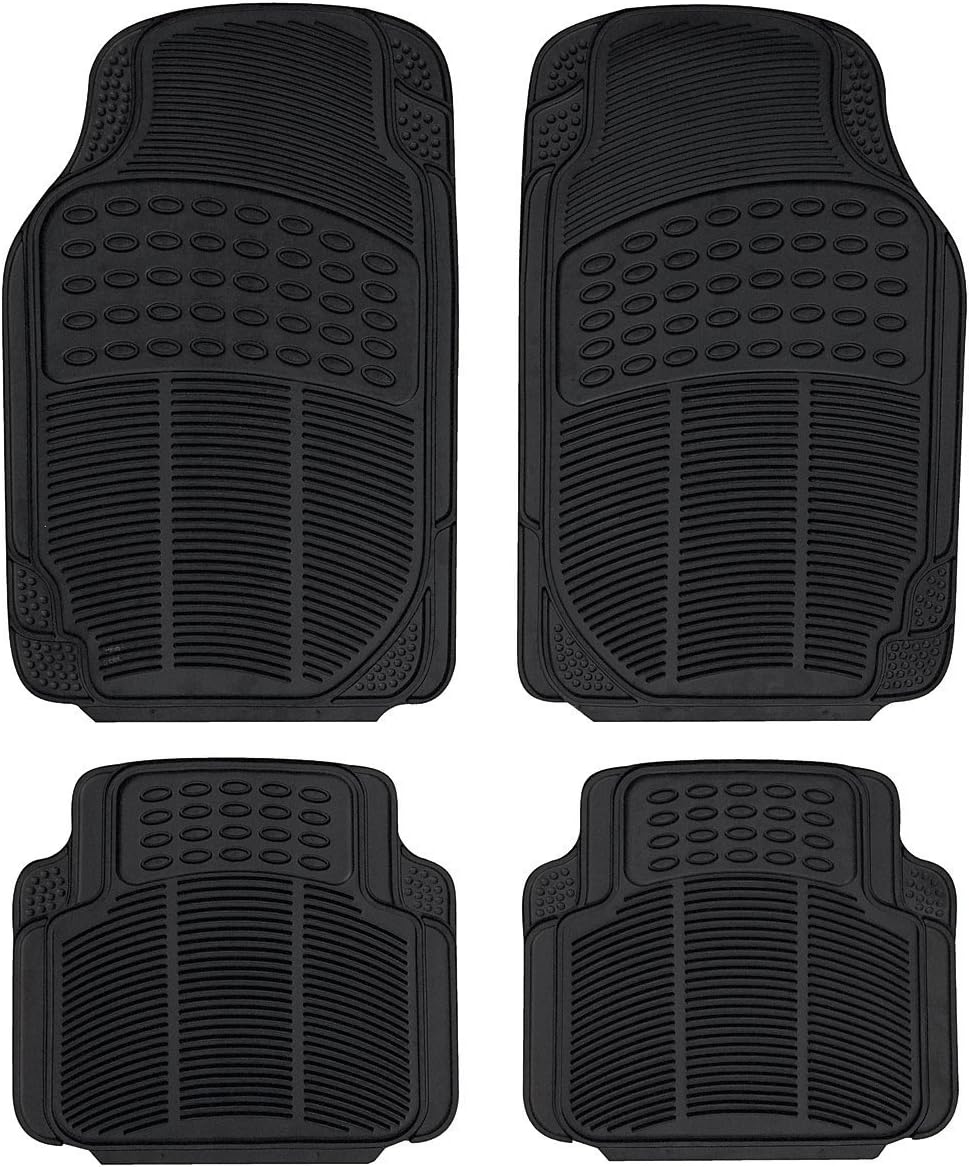 SUMEXCAR+ Universal Fit Continental Floor Mat - (Black)