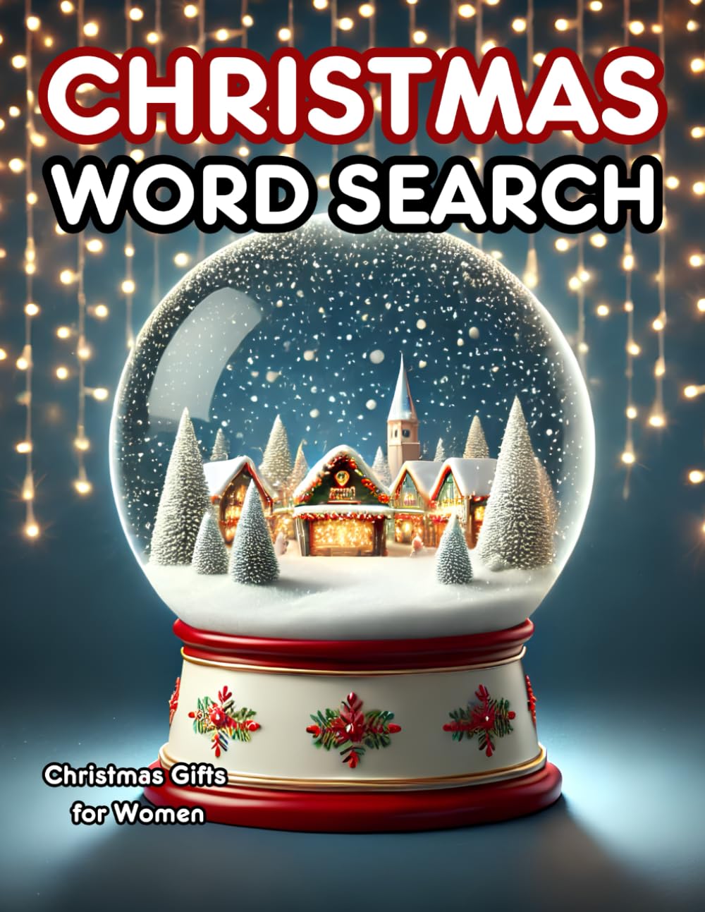 Christmas Gifts for Women: Christmas Word Search: Activity Book for Teens, Adults and Seniors