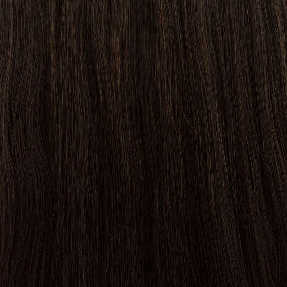GLOBAL EXTEND® Clip-in-Extensions nahtlos I 100% Echthaar I Angenehmes Tragen | Einfaches Befestigen I Dichte und Volumen I Große Farbauswahl I Komplettes Set (40 cm, dunkelbraun)