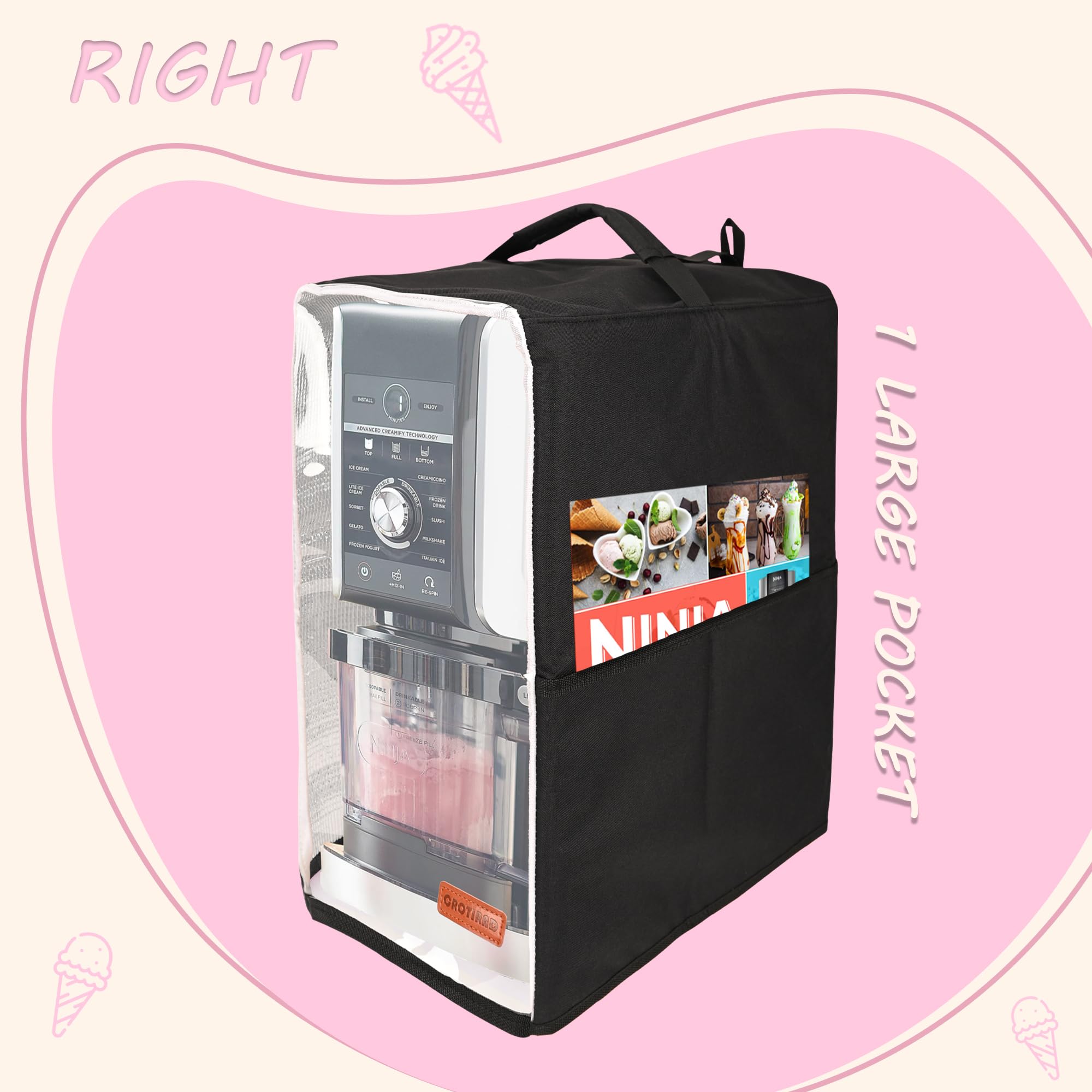 Ninja CREAMi Dust Cover - Protect Your Ice Cream Maker -5 Ninja CREAMi Dust Cover - Protect Your Ice Cream Maker -5