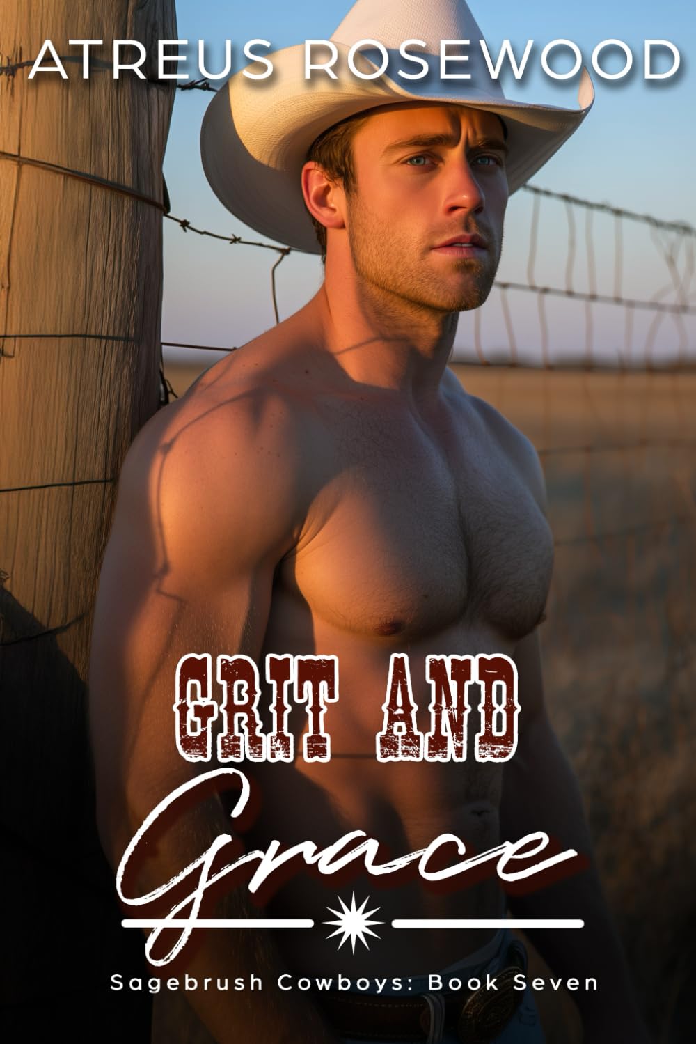Grit and Grace: A Sweet and Spicy Gay Cowboy Romance (Sagebrush Cowboys)