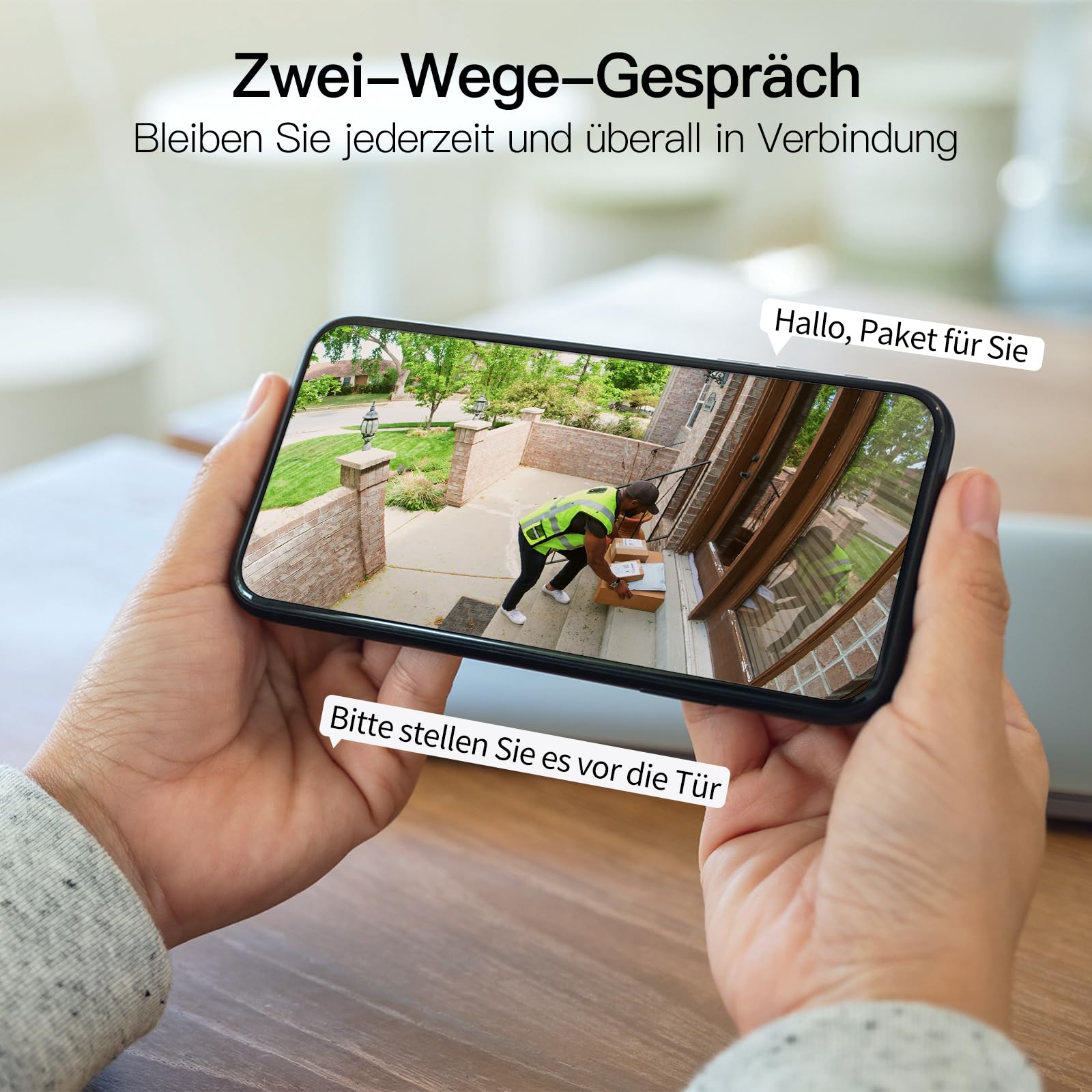 VIMTAG 2,5K Überwachungskamera Aussen, 5GHz WLAN Kamera Outdoor,Aussenkamera,Farbige Nachtsicht,Tag&Nacht PIR- Bewegungserkennung&7 * 24H Automatische Aufnahme,2-Wege-Audio,Alexa,Cloud/SD Card(4PCS)