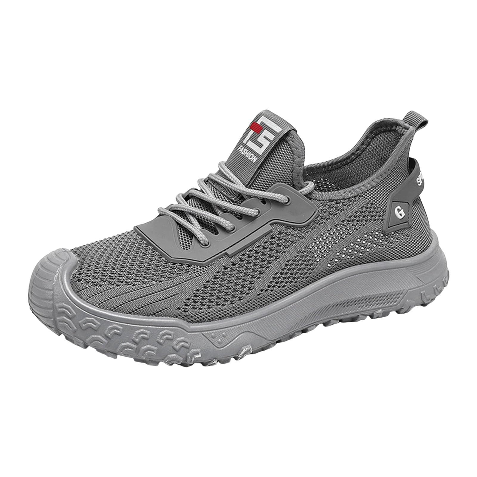 Zapatos casuales para hombre de malla transpirable, zapatos casuales para suela ligera y suave, cómodos tenis para caminar