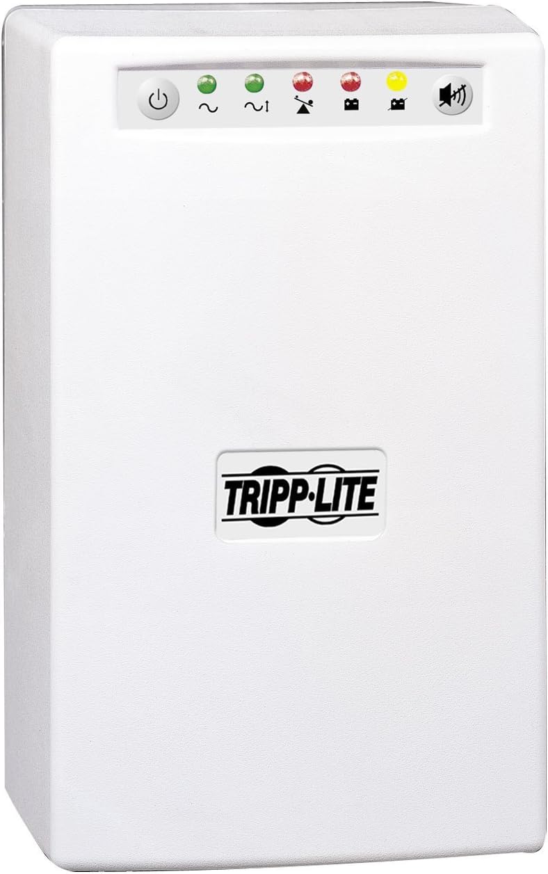 Tripp Lite OmniSmart 500VA 300W Line-Interactive UPS, 120V, 6 Outlets, Tower, USB Port