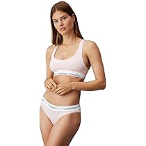 Calvin Klein Slip Taglio Bikini Donna Intimo, Rosa (Nymphs Thigh), M