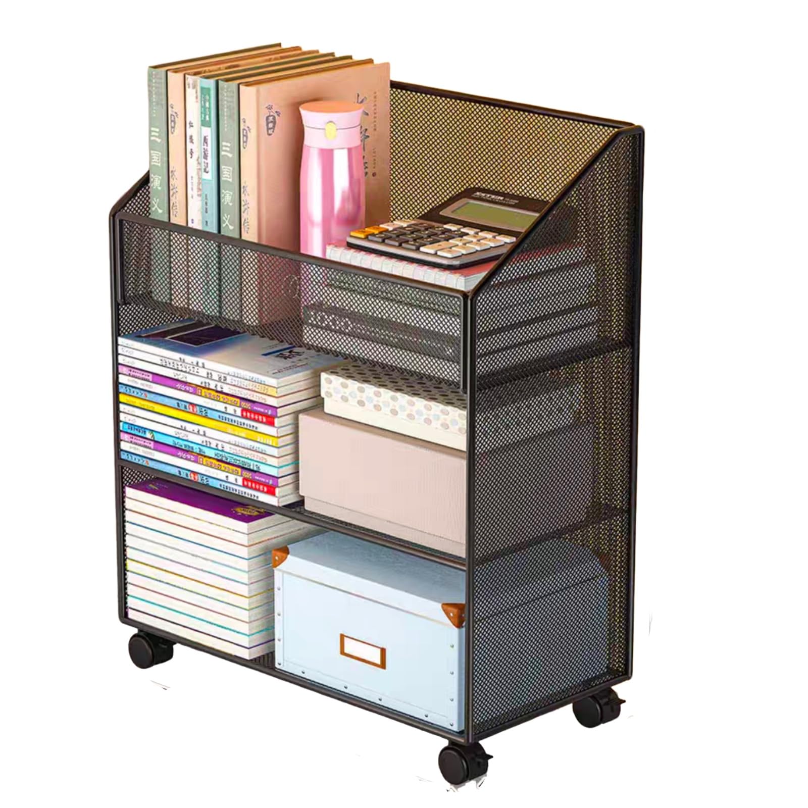 Chariot utilitaire roulant pour optimiser le rangement des chambres