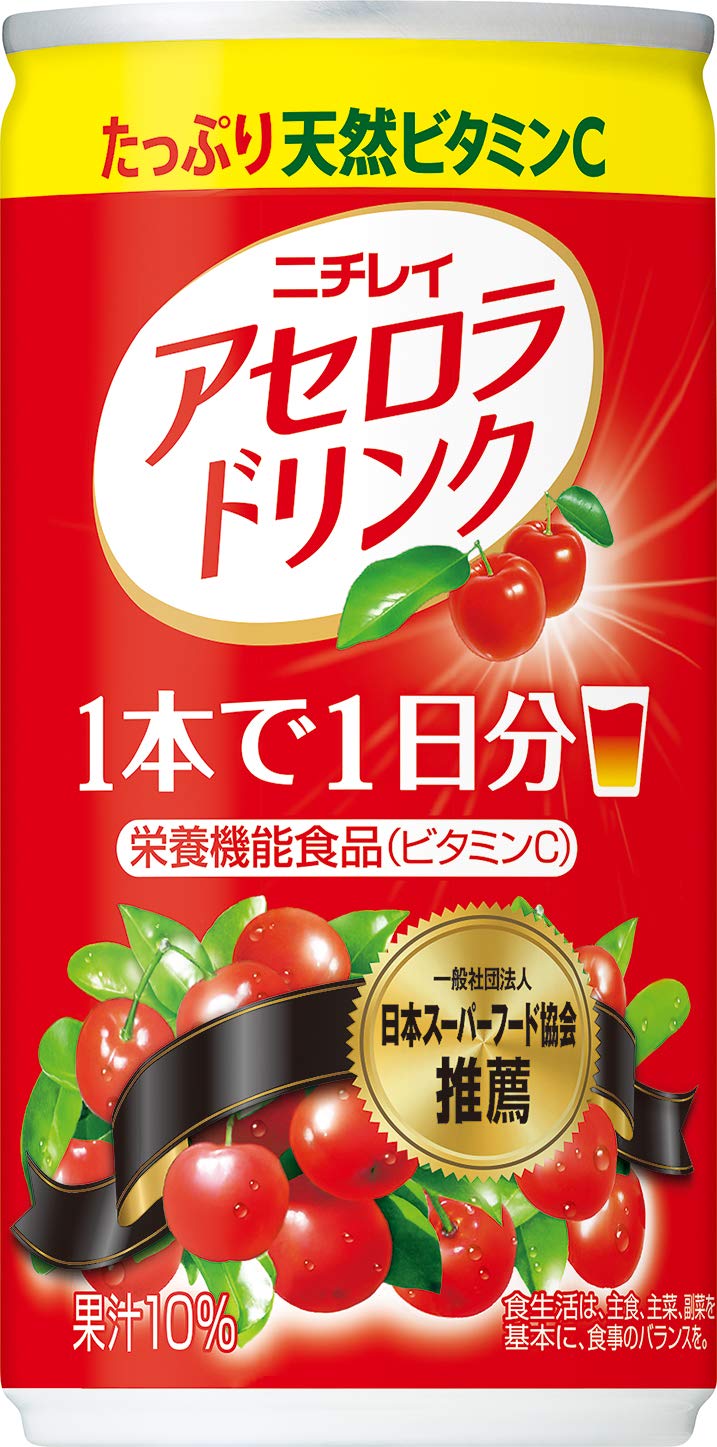 Amazon.co.jp: ニチレイアセロラ アセロラドリンク 190g×30本 : 食品