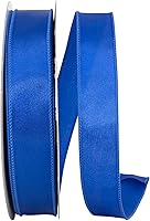Vista 90 de Reliant Ribbon 92575W-050-40F - Cinta decorativa, 2-1/2 pulgadas x 10 yardas, azul real