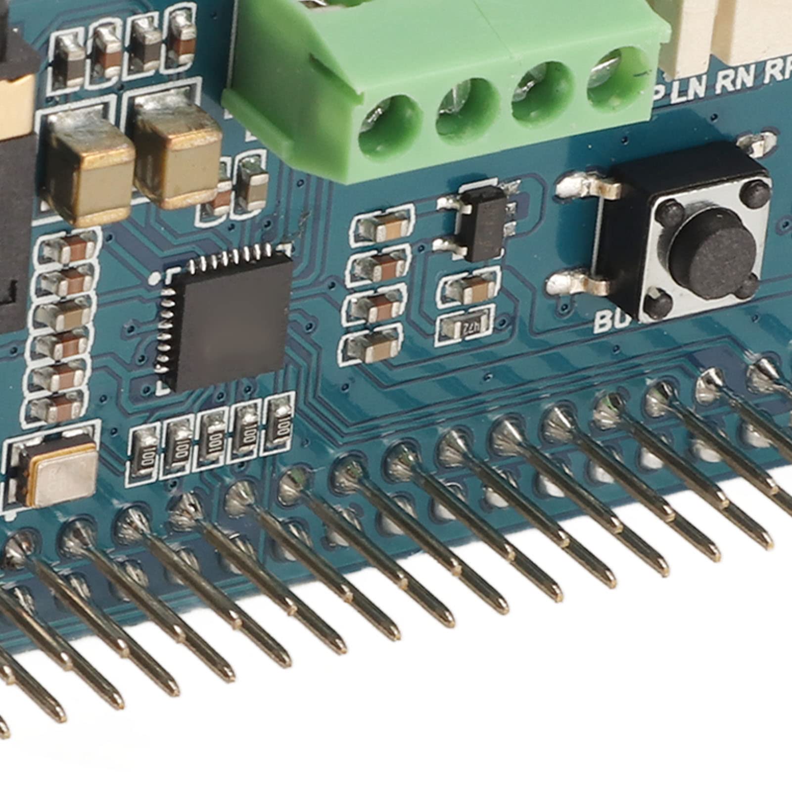 Module Audio Hat pour, Carte Son HiFi I2S I2C WM8960 Puce Jack 3.5mm pour Décodage de Carte Mère RasPi