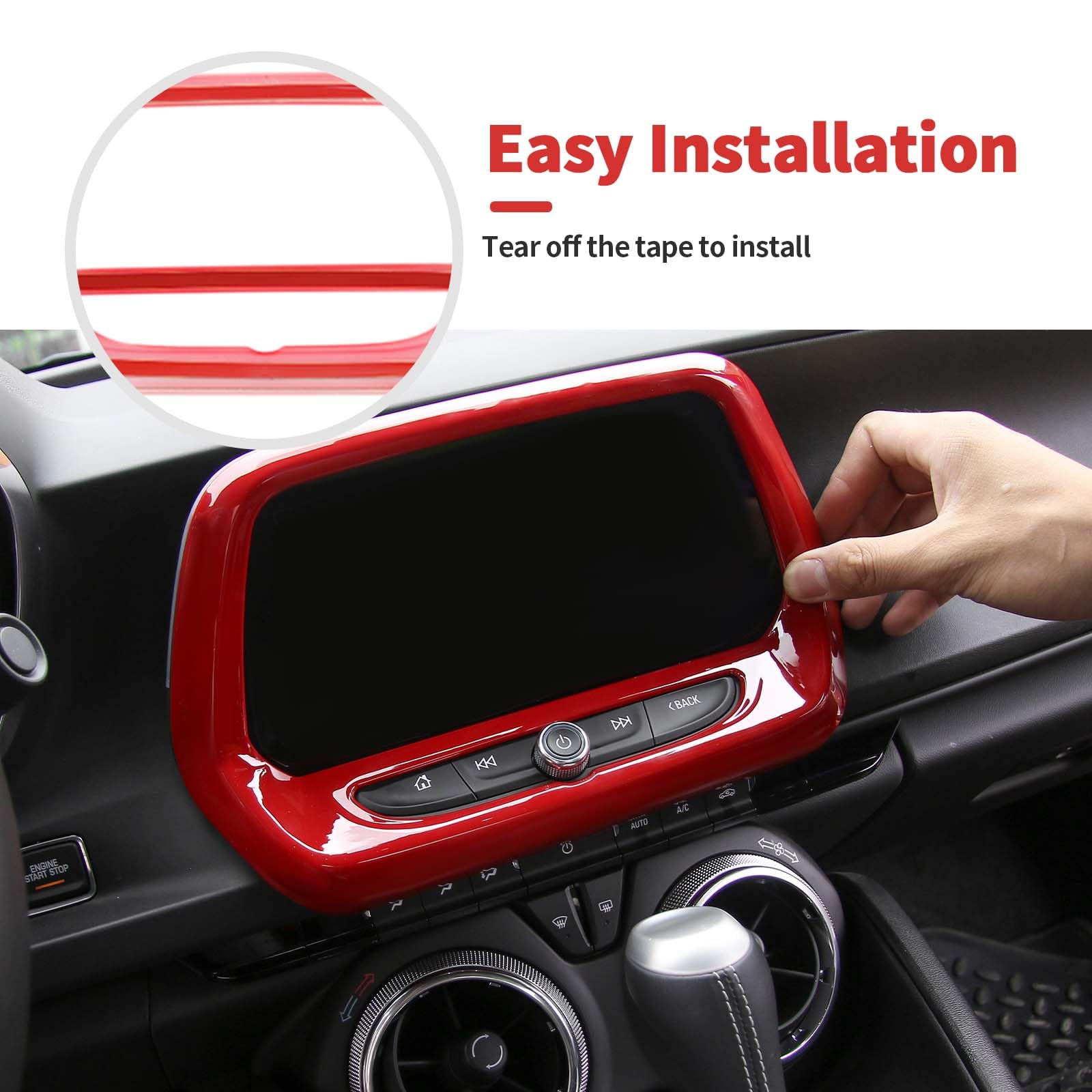 Amazon.com: SQQP 6PCS Full Set Interior Trim Kit Fit for 2016-2023