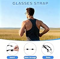 Vista 4 de Kit de accesorios para lentes inteligentes compatible con R.ayB.an/Oa.kley Me-ta Way.farer/Head.liner/Sky.ler, 3 cubiertas de privacidad