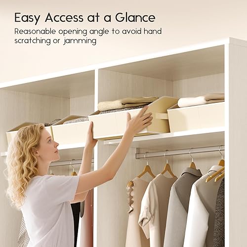 Miniatura 3 de 8 Pack Large Closet Organizers and Storage Bins 6 Packs Closet Organizers Bins