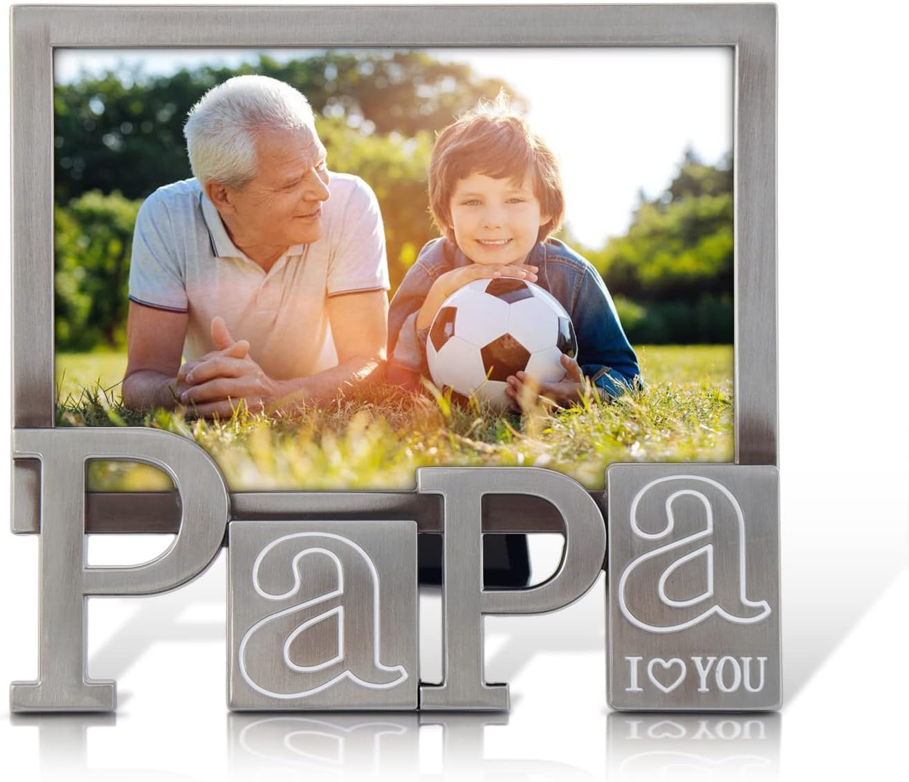 LASODY Papa Picture Frame - Father's Day and Birthday Gifts