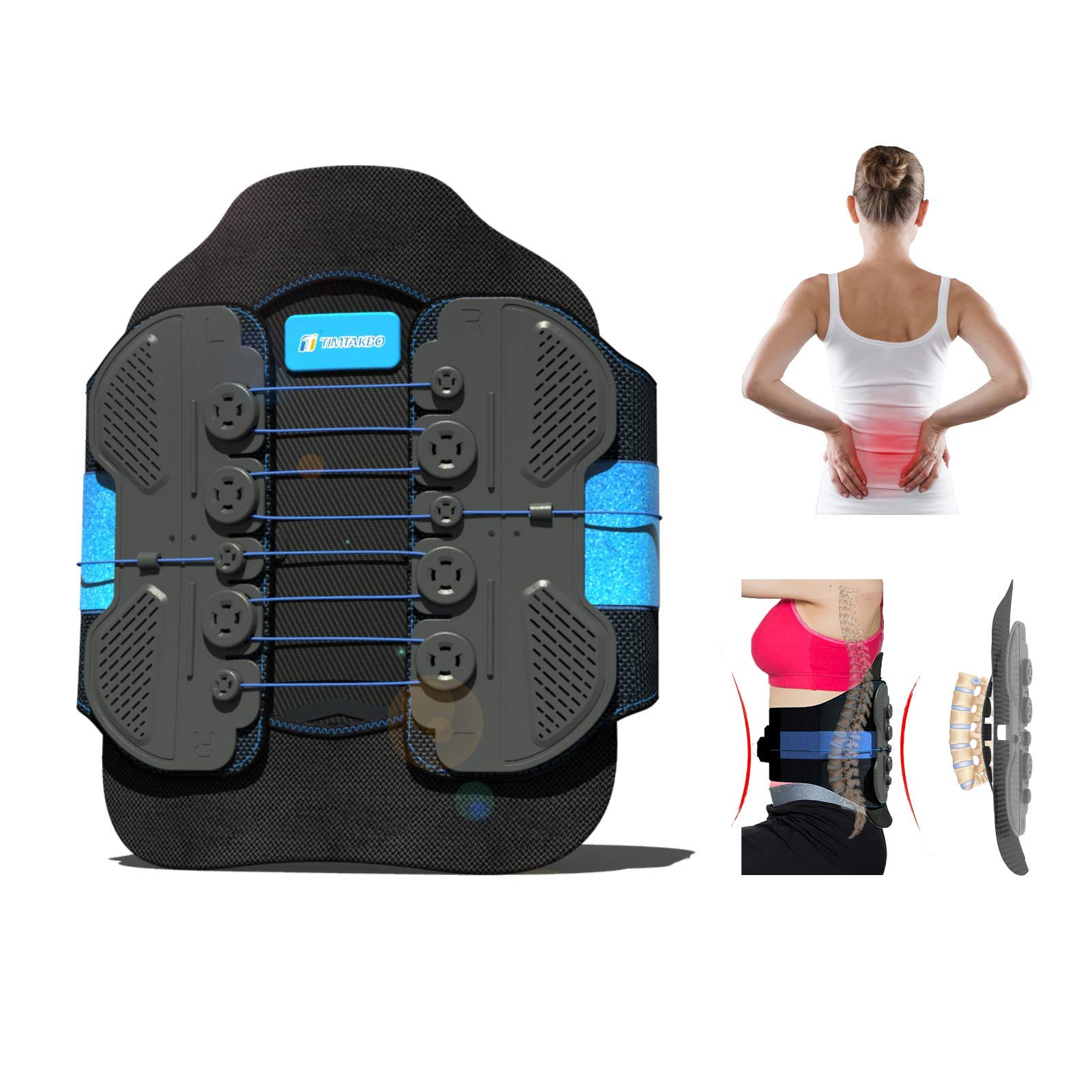 LSO Back Brace with Maximum Plate&Adjustable Arch Back